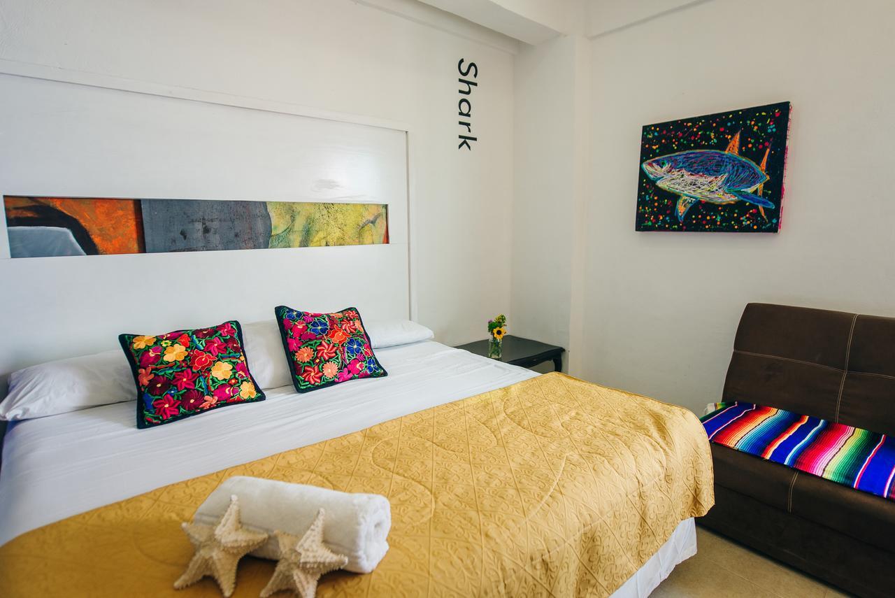 The Mermaid Hostel Beach (Adults Only) Cancun Exterior photo